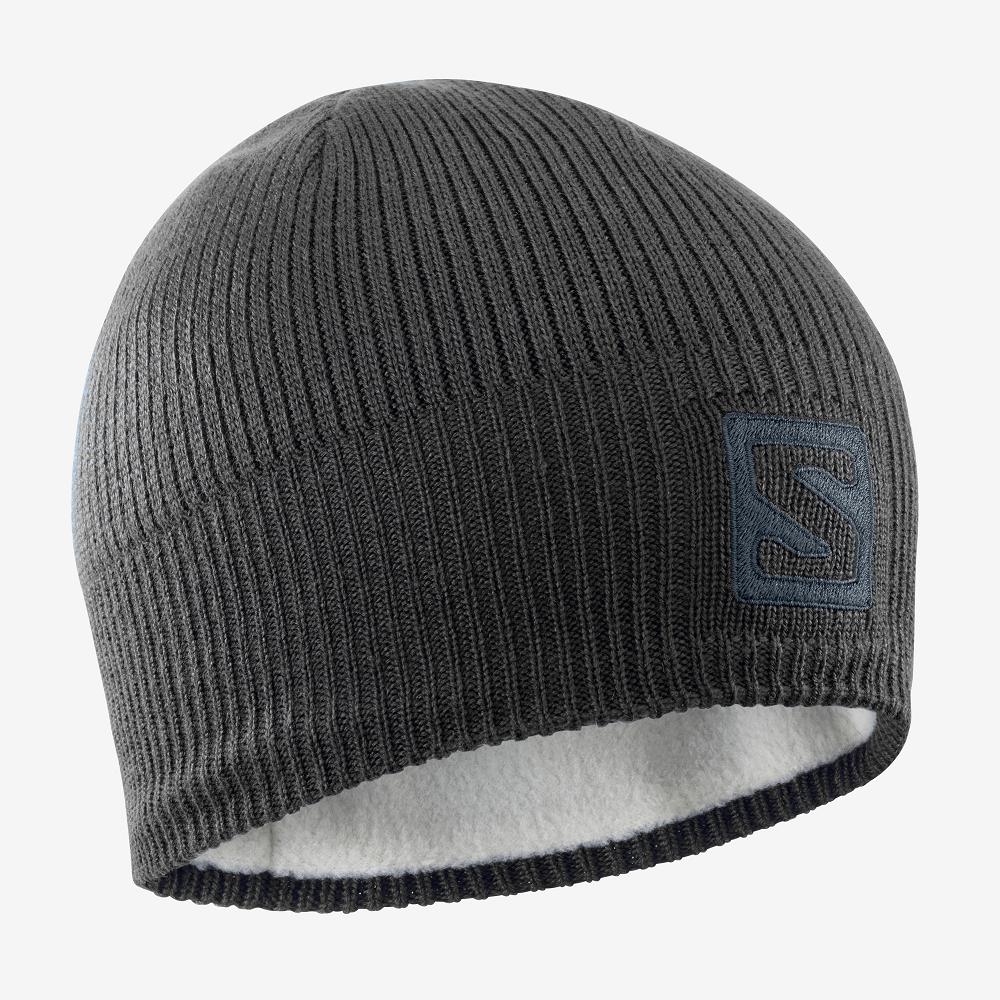 Bonnets Salomon Homme Noir - Salomon LOGO - France (2904-MGURD)